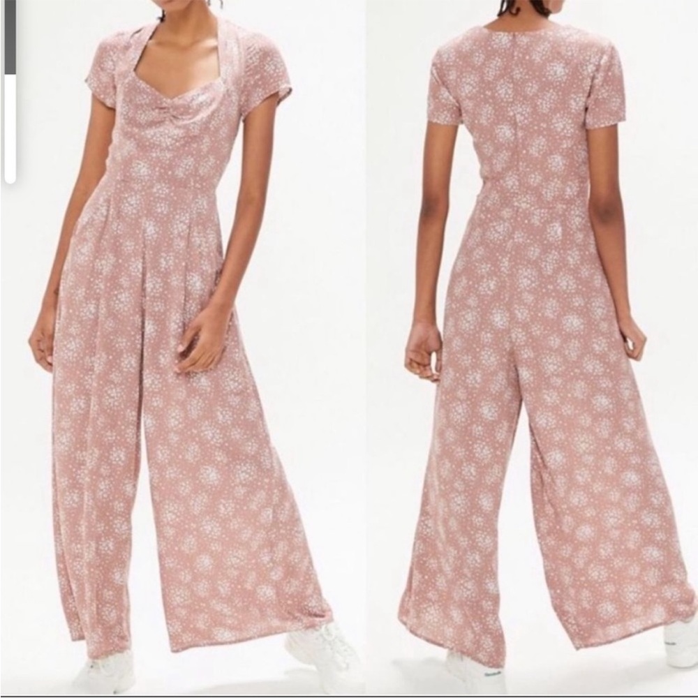 Floral Wide Leg Jumpsuit